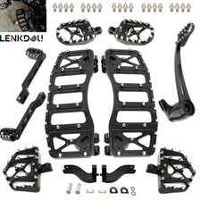 MX Floorboards Foot Peg Shifter Lever Pegs For Harley Touring Road Electra Glide