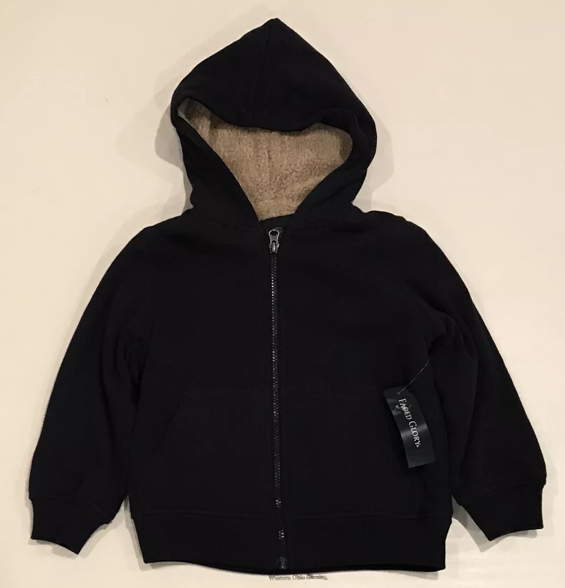 Faded glory fleece lined hoodie hotsell