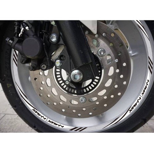 Calcomanías pegatinas a rayas interiores con llanta de rueda de impresión 2D para Yamaha NMAX125 NMAX155 - Imagen 9 de 17