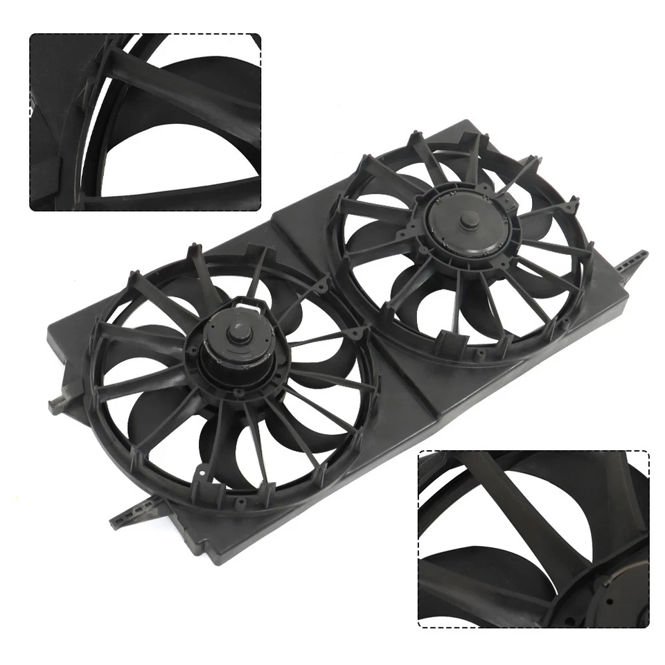 Conjunto de ventilador de refrigeración del radiador para Chevrolet Malibu 1997-2002 88986473 Foto 3 de 4