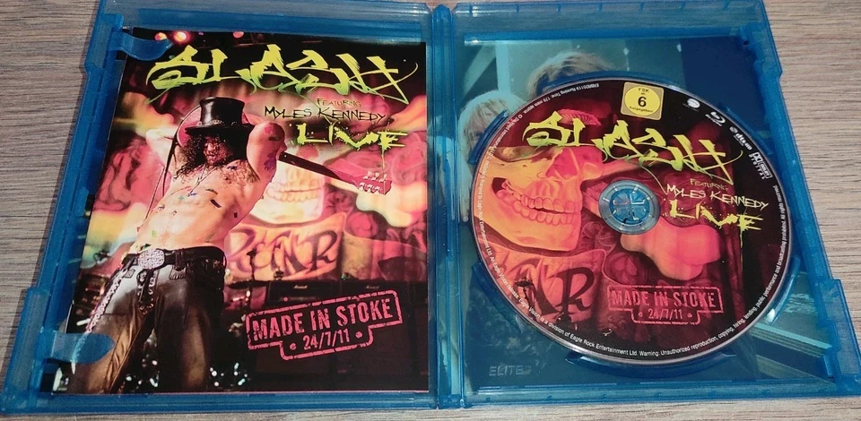 * BLU RAY CONCERT SLASH FEAT MYLES KENNEDY LIVE MADE IN STOKE 24/7/11  - Photo 2/3