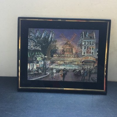 Paris Vegas Moulin Rouge Manifestations Magic Effects Framed Art Print France