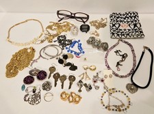 Junk Drawer Lot Random Odds And Ends Costume, Designer READ DESCRIPTION 