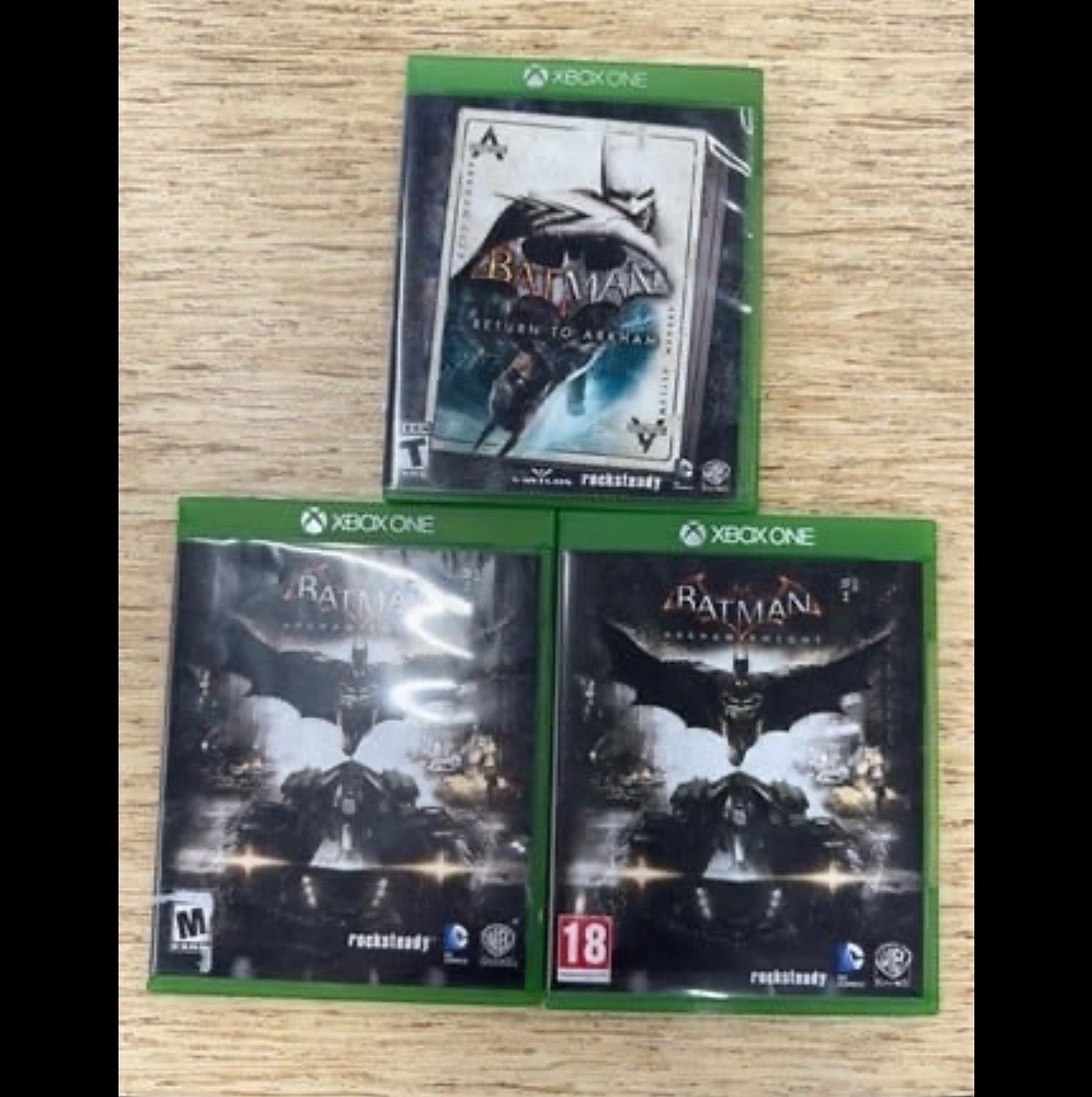 23 XBOX ONE GAMES WITH CASES & MANUALS