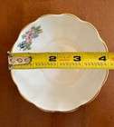 Aynsley Pembroke Bone China Fluted Var-I-Ete Bowl White Floral And Bird Pattern — photo 4
