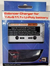 esky 0.8 Amp Li-Ion Polymer Battery Charger - EK2-0851