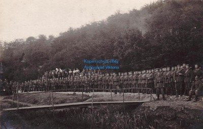 Foto-AK 10. Ersatz-Division Rekruten-Bataillon n. Uetze