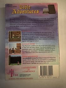 Bible Adventures, NES Nintendo, Cartridge, Instructions & Box