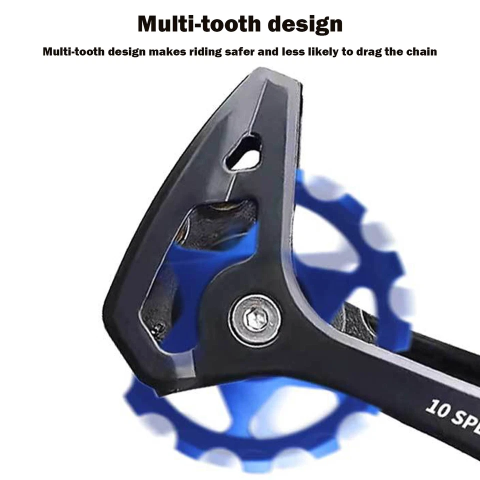 Roda de jóquei rolamento MTB guia desviador traseiro polia de metal bicicleta de estrada 11T/13T - Imagem 4 de 4