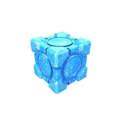 Portal 2 Series IV Figure - Companion Cube Repulsion Gel