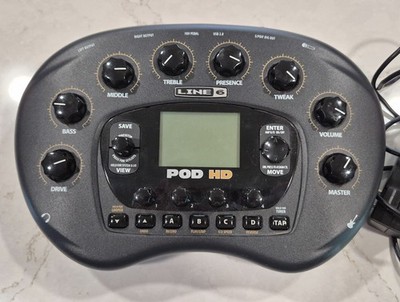 Line 6 POD HD Desktop Guitar Multi-Effect Processor w/ Power Cord