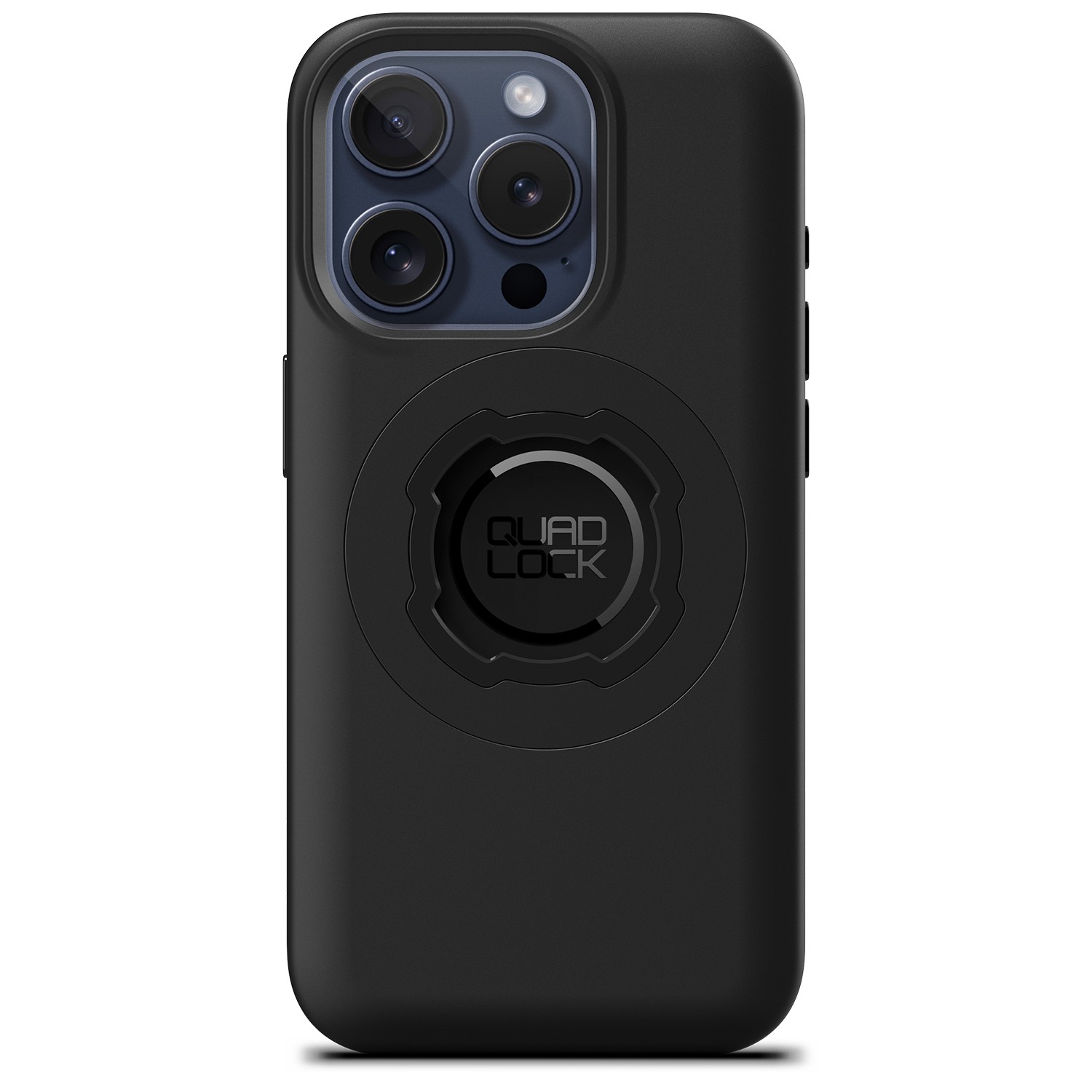 Coque Quad Lock MAG pour iPhone 15 Pro noire en composite durable