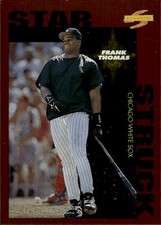 1996 Score Frank Thomas #98 Dugout Collection (Series Two) Chicago White Sox 3C