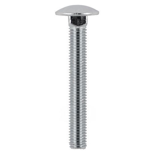 TIMCO Carriage Bolt DIN 603 A2 SS M6 x 100 Pack 10