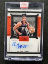2025 Panini WNBA One and One Alyssa Thomas First Team 34/99 Auto #FTS-AT Sun