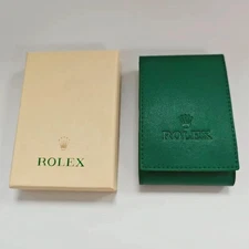 Rolex Leather Travel Pouch Premium Service Center Pouch Best Price No Watch