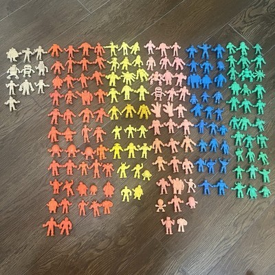 Kinnikuman Kenkeshi M.U.S.C.L.E. Figures Lot of 169 Vintage 1980s Sunigator Hand