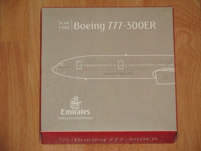 herpa WINGS 518277- Emirates - Boeing 777-300ER - 1:500 - Neu+ovp