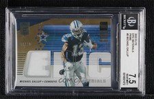 2022 Panini Donruss Elite Epic Materials Prime 43/49 Michael Gallup BGS 7.5 1b1z