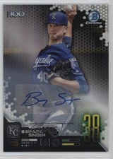 2019 Bowman Scouts' Top 100 Auto 20/50 Brady Singer #BTP-38 Auto i6j