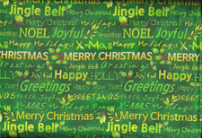 100 cotton Christmas fabric "Noel Happy Holidays" by Oasis Fabrics