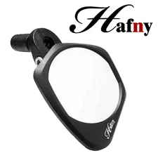 Hafny HF-M855-FR03 Adjustable Bar End Mirror Handlebar Bike Stainless Steel Lens