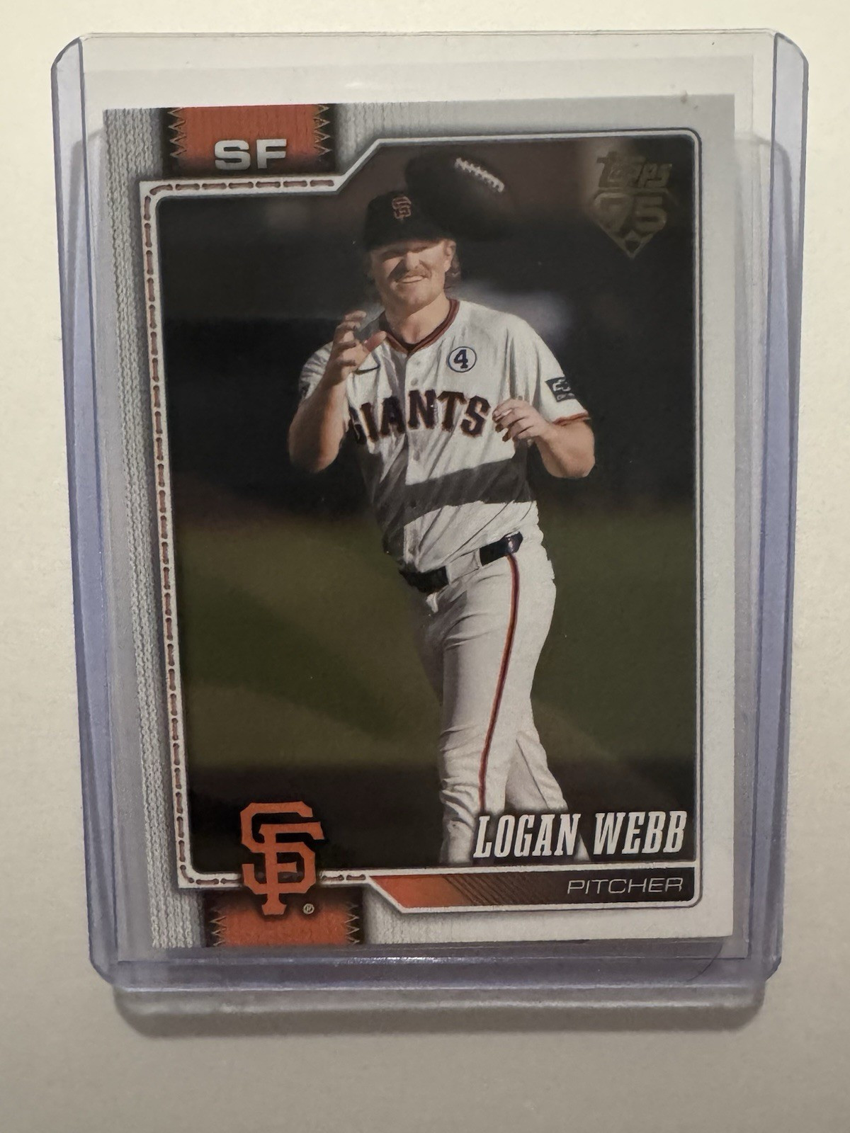 Topps 2026 Series 1 Logan Webb GOLDEN MIRROR #69
