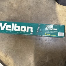 Velbon 5000 Lightweight Photo/Video Tripod 57 inch 3-way Panhead Quick Release