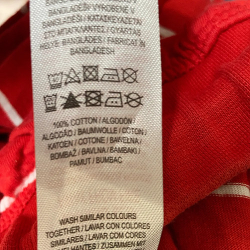 Primark, Pyjamahose, Größe: XS, Rot/Weiß, Baumwolle, Streifen, Damen #YVr - Bild 4 von 5