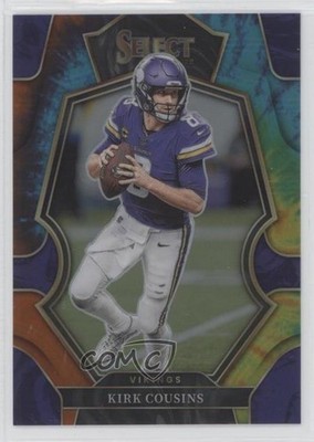 2022 Panini Select Premier Level Tie-Dye Prizm 4/25 Kirk Cousins #164 10vb
