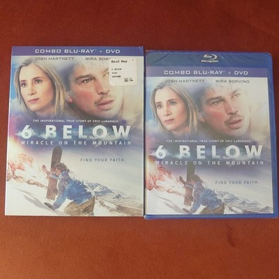 6 Below: Miracle on the Mountain (Blu-ray/DVD Combo, 2017) Josh Hartnett Drama