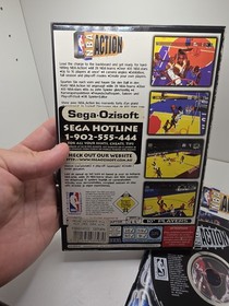 NBA Action Sega Saturn Complete + Manual PAL Free Tracked Postage 