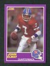 John Elway Bronco Quarterback Purple 1989 Score Supplemental Football Card #339S