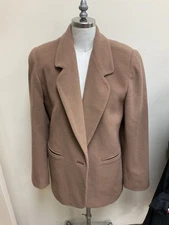 saks fifth avenue folio collection wool coat size 6