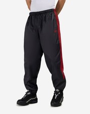 Nike Mens Wind Pants Joggers Windrunner Black Red