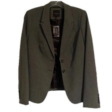The Limited Suit Jacket Dark Grey Women  s Size 6 NWT MSRP 158