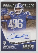 2021 Panini Chronicles Draft Picks Green Chris Rumph II #TS-CRU Auto 0q1p