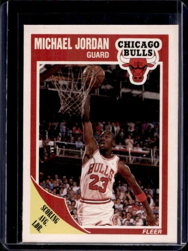 1989-90 Fleer Michael Jordan #21 Bulls