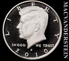 2010-S Silver Kennedy Half Dollar - Choice Gem Proof  Lustrous  #L5307