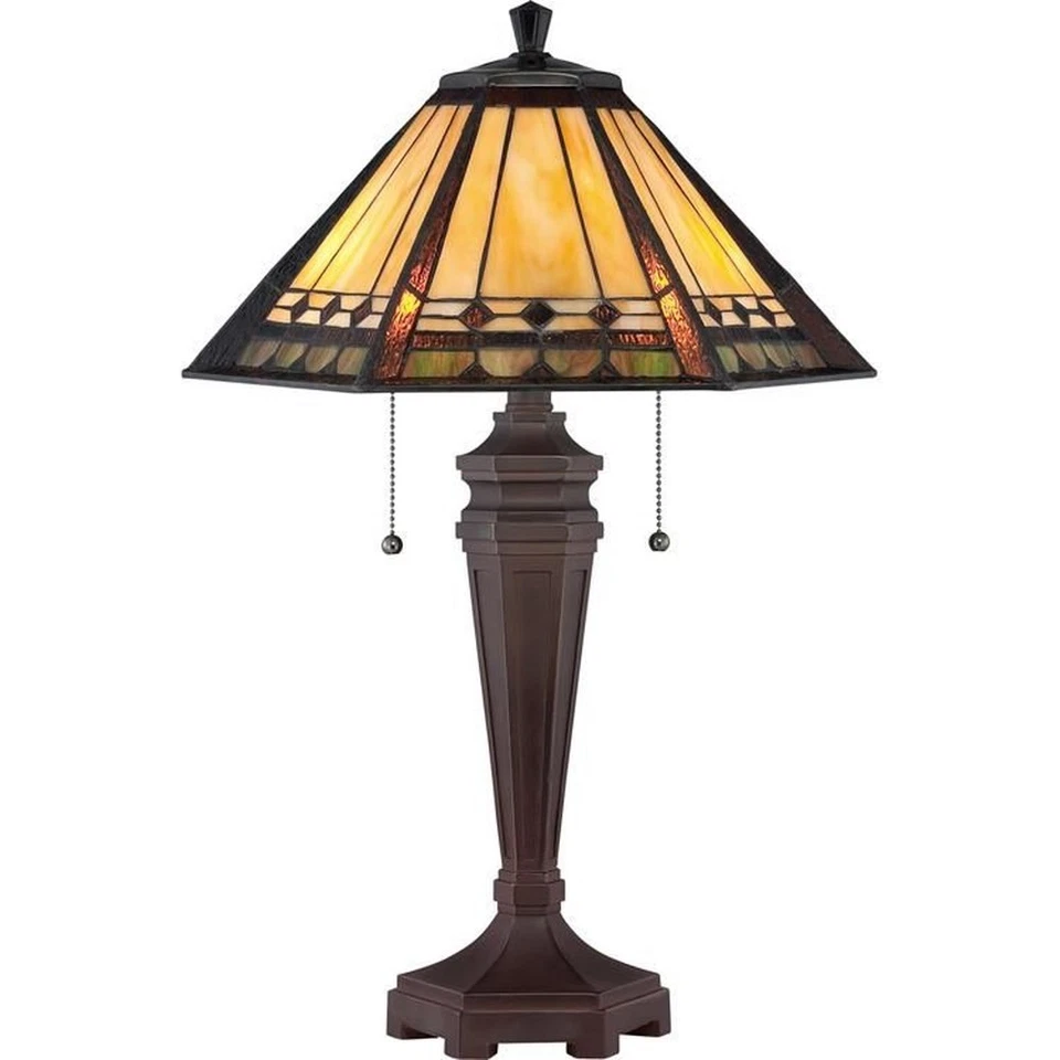 Arden - 2盏灯台灯 - 23.5英寸高台灯Quoizel照明 — 第 2/2 张图片