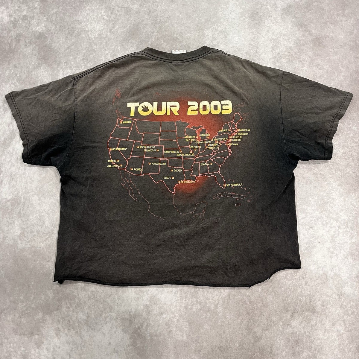 Vintage Audioslave Tour 2003 Faded Thrashed Tennessee River Tag