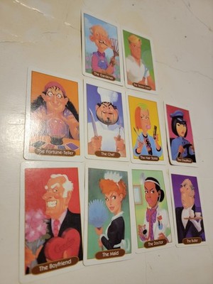 13 Dead End Drive Board Game Replacement Piece Vintage 1993 10 Character Cards