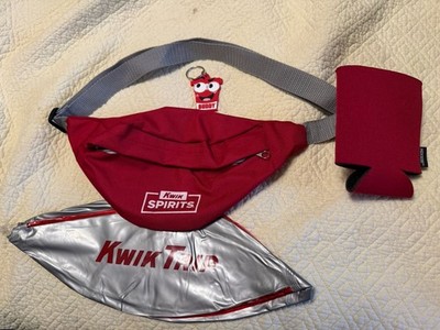 Kwik Trip Merchandise Lot of 3 Fanny/ Crossbody Beach Ball Buddy Keychain