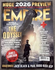 EMPIRE MAGAZINE UK -  JANUARY 2026- THE ODYSSEY - BRAND NEW