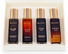 Bella Vita Luxury Perfume Gift Set for Men KLUB, OUD, CEO, G.O.A.T