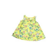 Tea Collection Yellow Dress 6-12 Months Baby Girl Clothing Size 6-12M