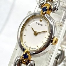 SEIKO batteria nuova grado rara donna zaffiro 1E20 6160