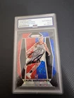 2017 PANINI PRIZM AUTO RED WHITE BLUE AUTO #247 LAURI MARKKANEN ROOKIE PSA DNA
