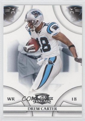2008 Donruss Threads Drew Carter #113 0a1