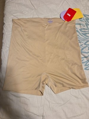 Spanx  Hide & Sleek Mid Thigh Smoother Shaping Shaper Nude Size 3X - New w/Tags